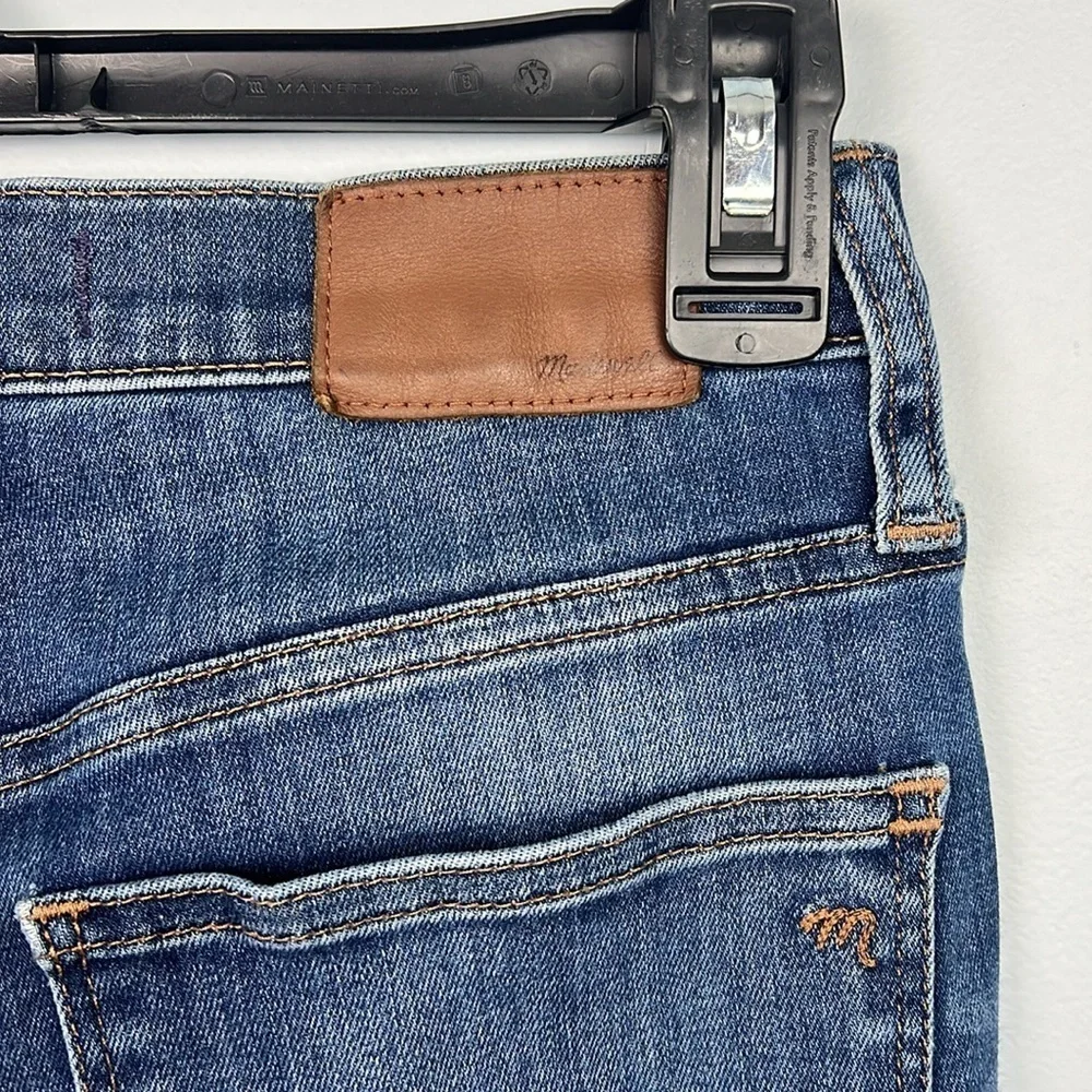 Madewell 10” high rise skinny jeans size 25